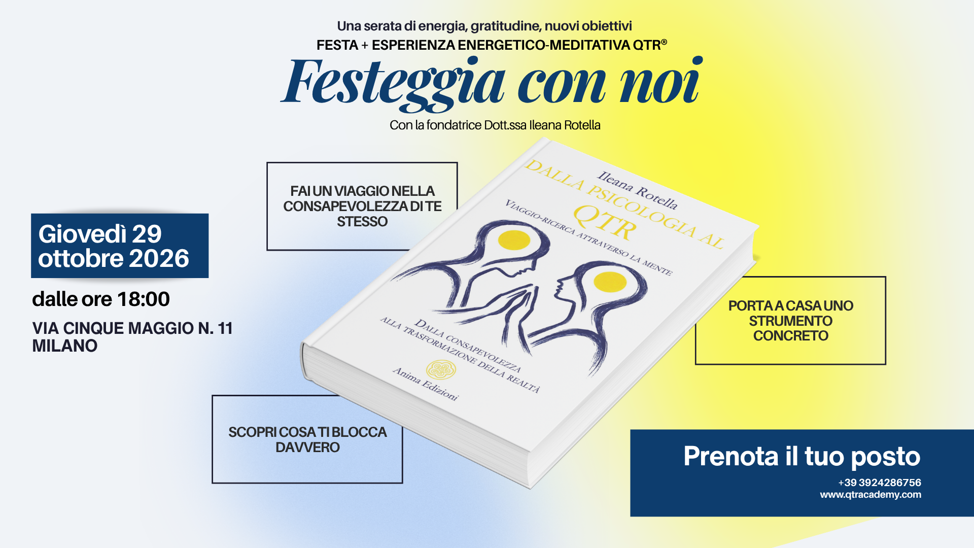 Festeggia con noi